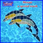 Mosaic a special touch to your pool.
Click Image to enlarge.