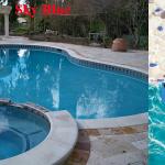 Sky Blue Pebble
Reyes Pool Plastering INC. 